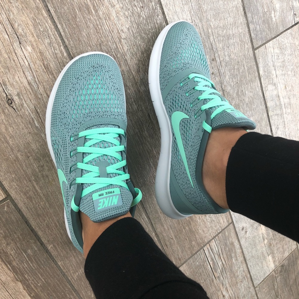 🧚🏻‍♂️emerald dream🧚🏻‍♂️Nike free rn🧚🏻‍♂️New - Picture 4 of 6